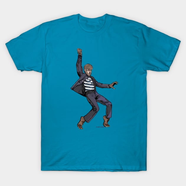 Jailhouse Werewolf T-Shirt by FanboyMuseum